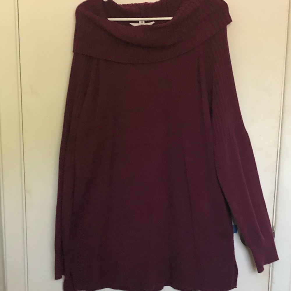 Cowel neck sweater